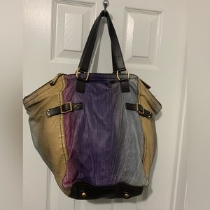 YSL Downtown Leather Tote